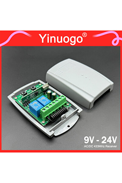 Choice 433.92MHz Garage Door Reciever Controller 12V-24V AC/DC For BFT NICE C...