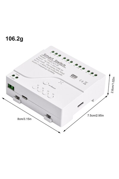 Choice WiFi Relay Module DC 5V-32V Intelligence WiFi Relay Module 5V 12V 24V ...