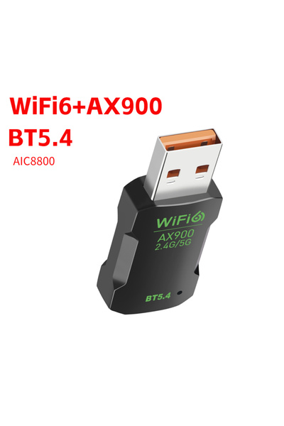 Choice 900M BT5.4 AX900 Bluetooth 5.4 USB Adapter WiFi 6 Mini USB Dongle 5G/2...
