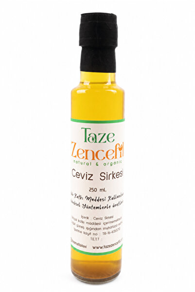 Ceviz Sirkesi 250 ml Doğal Fermantasyon