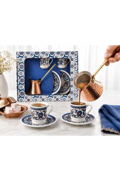 E orient Double Porcelain Set - Cezve 2 Person