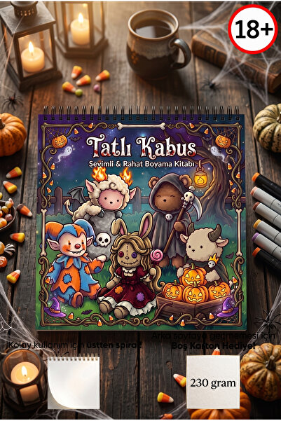 M&H Coloring كتاب تلوين الحلمة الحلوة - كتاب تلوين مقاس 21x21 سم / للبالغين /...