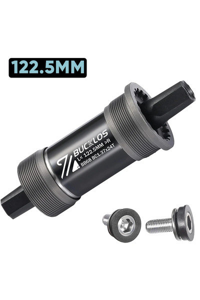BUCKLOS 68x122.5mm Square Taper Bottom Bracket BSA 68mm 80mm 90mm 100mm 110mm...