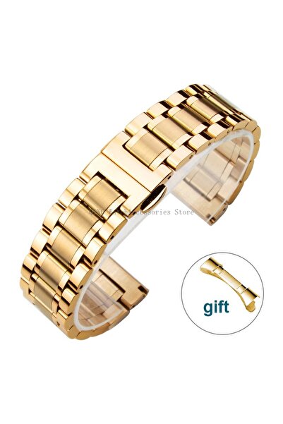 Choice 22mm Gold 12 13 14 15 16 17 18 19 20 21 22 23 24mm Stainless Steel Wat...