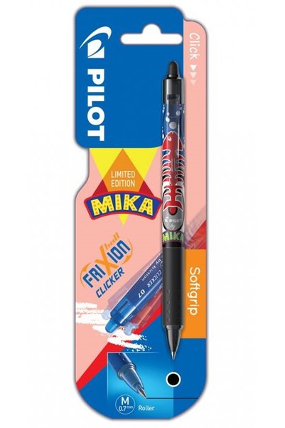 Pilot Frixion Clicker MIKA - Siyah Bls FRC7-MIKA-S-B1