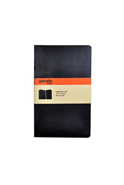 Umur Mynote Black 13x21 40yp 2li Defter Siyap Yaprak Çizgisiz