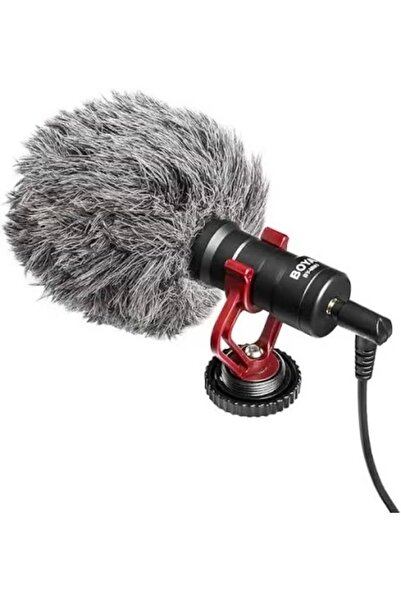 BOYA BY-MM1 AI On-Camera Shotgun Mic with AI Noise Cancellation, APP Control ...