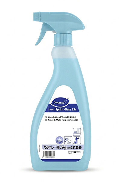 Diversey Taski Sprint Glass E3c Cam ve Genel Temizlik Ürünü 750 ml