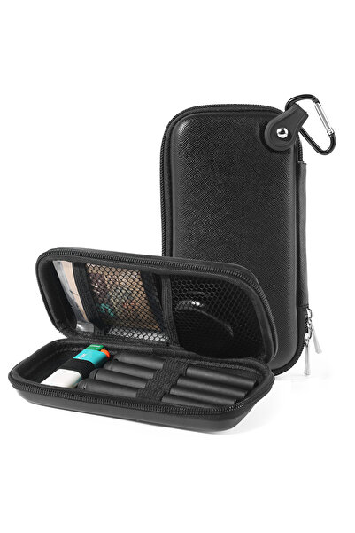 Choice black Smell Proof EDC Pouch Bag with Carabiner Storage Container Fit i...