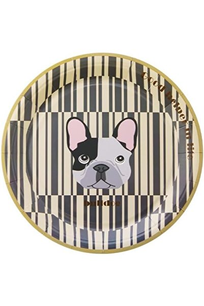 Arabest Disposable Paper Plates Set,10 Pieces 7-Inch Dessert and Cake Plates ...
