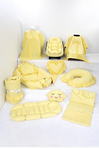 Umaybebek Babynest Puset Örtüsü Alt Açma Emzirme Yastığı Bel Destekli Ana Kuc...