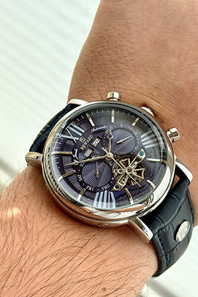 Reward Rd333375M Leather Cord Automatic Men's Wristwatch