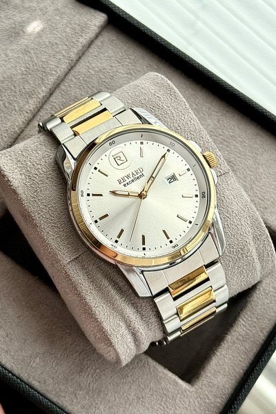 Reward Rd614148M Men's Wristwatch with Steel Strap