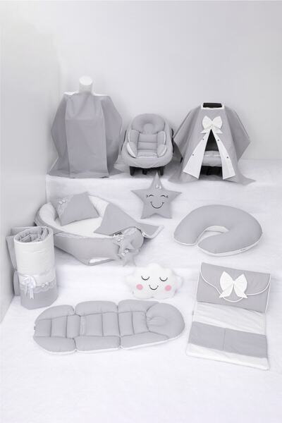 Umaybebek Babynest Puset Örtüsü Alt Açma Emzirme Yastığı Bel Destekli Ana Kuc...