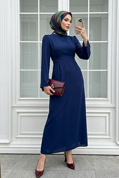 Modamorfo Hakim Yaka Belted Dress -Parliament