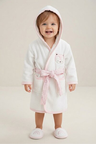 MİLAYS LİFE HOME COLLECTİON 100% Organic Cotton 0-2 Years 4 Piece Baby Cute A...