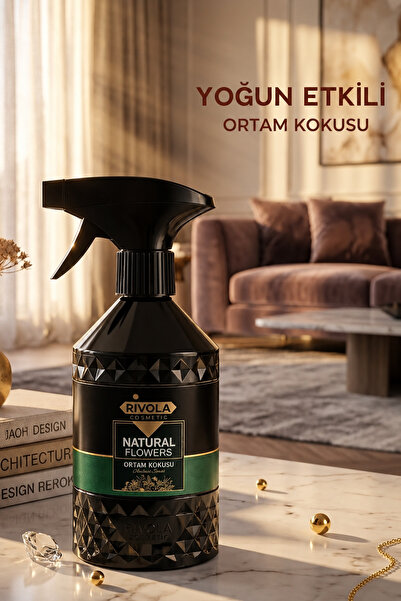Rivola Natural Flowers Lüks Yoğun Etkili Ortam Kokusu Kalıcı Oda Ev Ofis Spre...