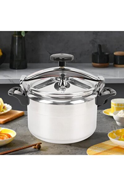 SAHABA 9 liter Aluminium Pressure Cooker, Pressure Pot, Cooking Pot with Safe...