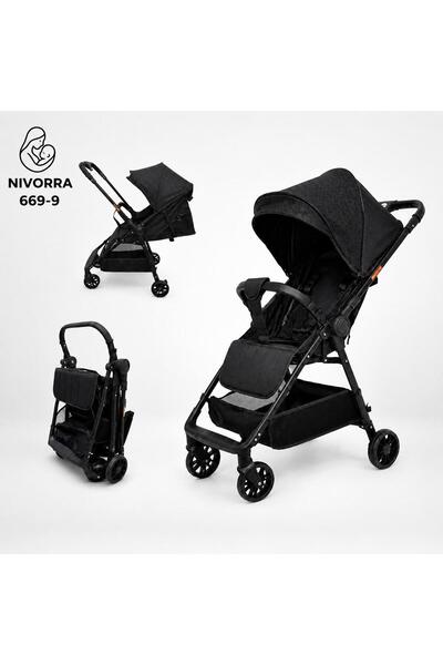 NIVORRA Premium Lightweight Travel Stroller 0-3 Years - Two-Way Facing, One-H...