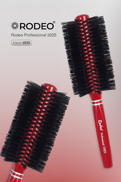 RODEO 1025 Hair Brush Blow Drying, Combing, Styling - Heat Resistant, Anti-Frizz