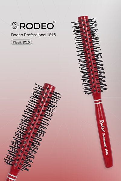RODEO 1016 Hair Brush Blow Drying, Combing, Styling - Heat Resistant, Anti-Frizz