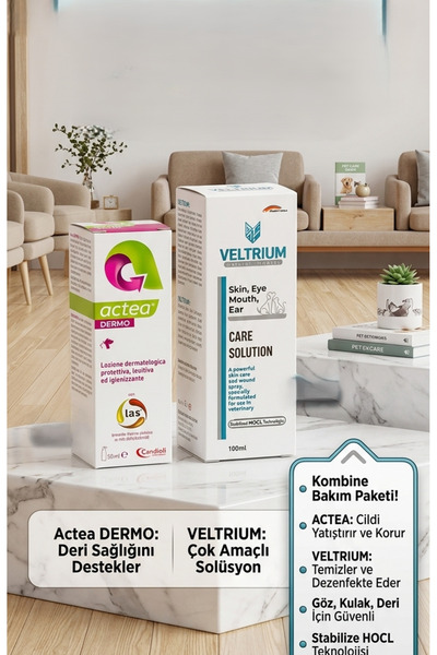 candioli Actea Dermo Sprey 50 ml - Kedi ve Köpek İçin Giderici Onarıcı Deri B...