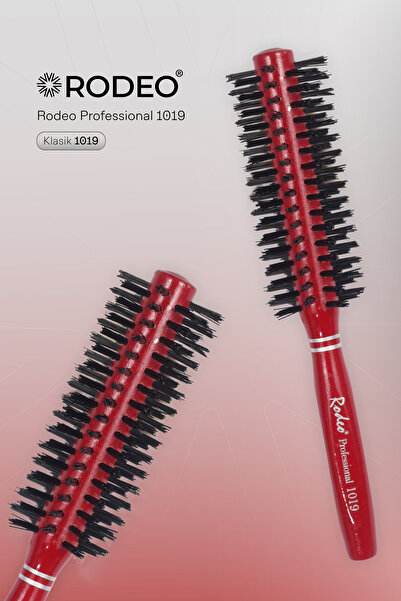 RODEO 1019 Hair Brush Blow Drying, Combing, Styling - Heat Resistant, Anti-Frizz