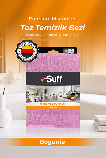 Suff بيجوناي - قماش تنظيف الأسطح 40x40 |   قطعة قماش للعناية بالأثاث الحساس -...