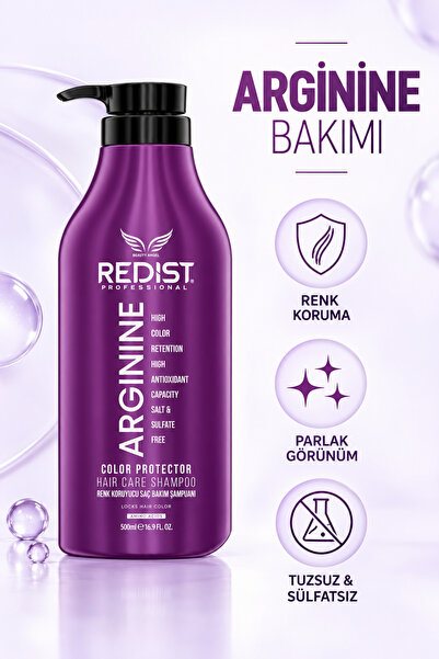 Redist Arginine Saç Bakım Şampuanı – Güçlü Ve Besleyici Formül - Vegan (500 ML)