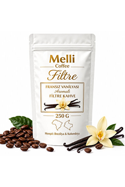 MELLI COFFEE قهوة مفلترة بنكهة الفانيليا الفرنسية 250 جرام