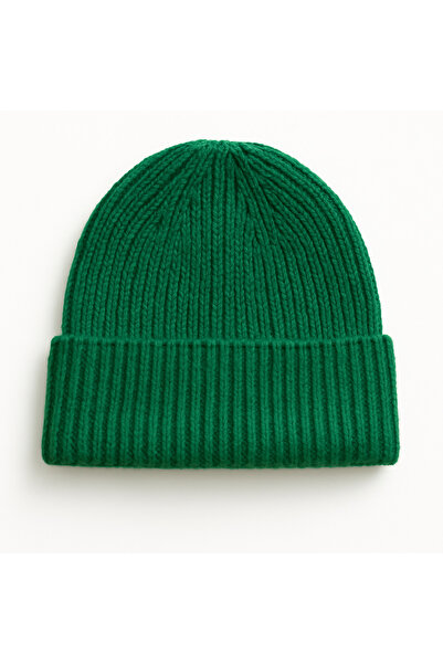 byebruketenci Green Wool Beret Luxury