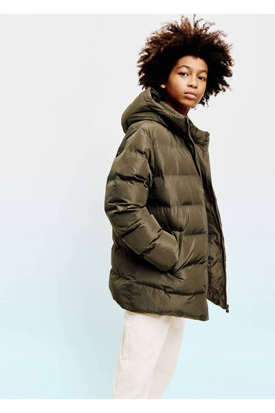 MANGO Kids Kapitone ince anorak