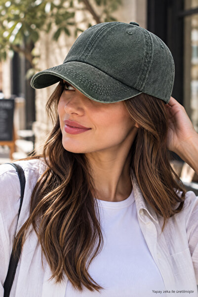 ZERAMİNE قبعة كاكي عتيقة الطراز للجنسين قابلة للتعديل، قبعة عتيقة الطراز ذات ...