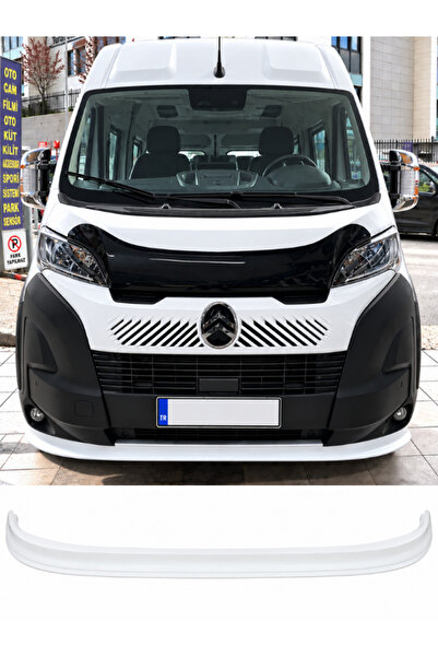 Genel Markalar Citroen Jumper 2014-2025 Ön Tampon Lip Eki Karlık Beyaz Piano ...
