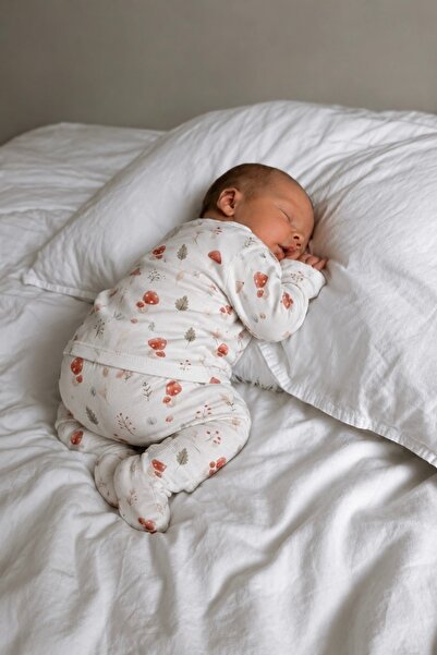 Lunar Stars : 100% Cotton Patterned 5-Piece Newborn Baby Set Hospital Dischar...