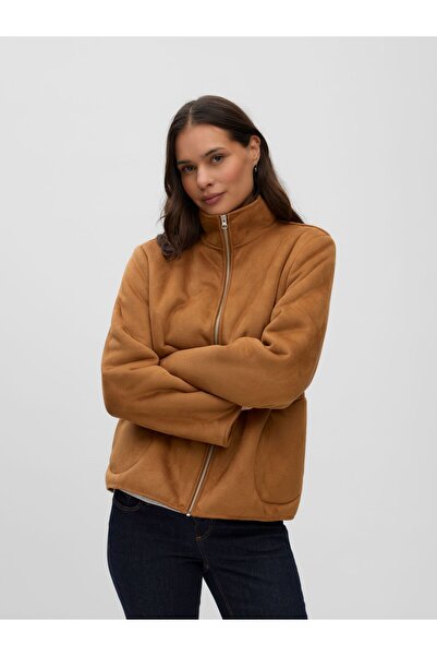 Mama Licious Jacke Stehkragen Weite Ärmel Jacke
