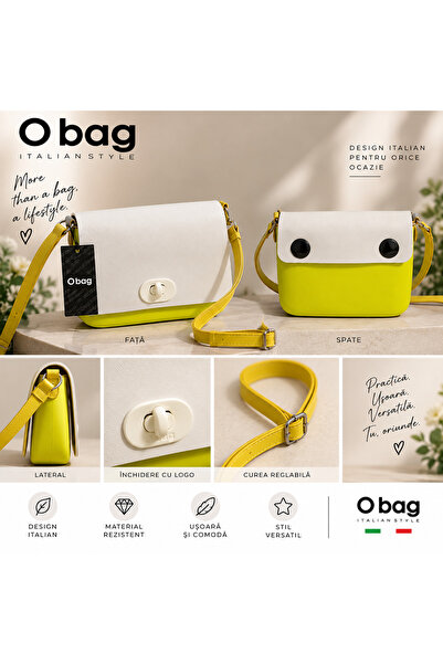 O Bag Shoulder / crossbody bag, various models and colors, removable strap