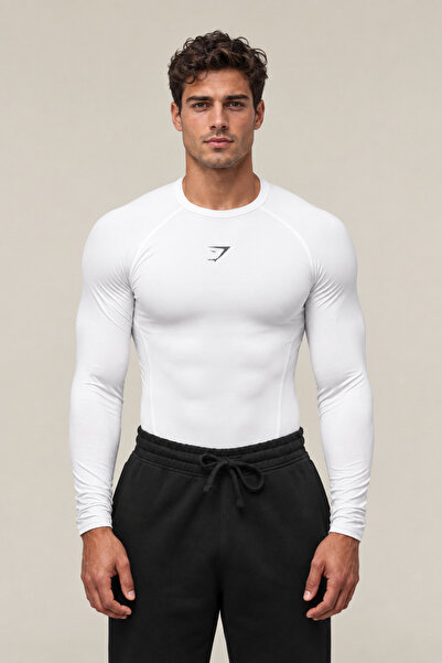 Stylovi Shark+ Premium Compression Gym Body - Ultra Stretchy, Slim Fit T-Shirt