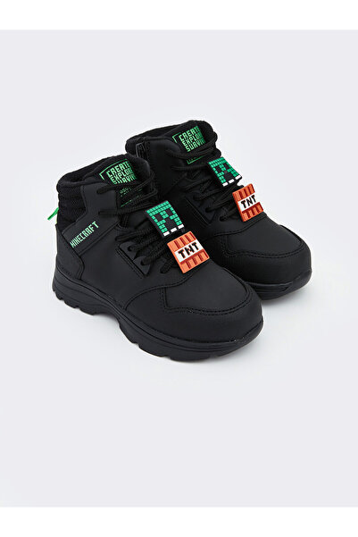 LC Waikiki Two Mt Shop Quality Lcw Steps Black Boys' Boots