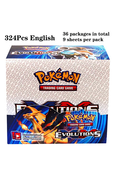 Choice8 plum 324Pcs Pokemon Cards TCG: Sun & Moon XY Evolutions Booster Box C...