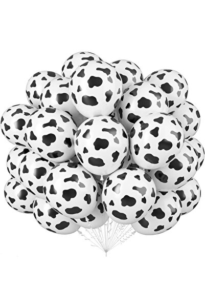 Choice1 12INCH 30pcs cow latex Cow Print Balloons, 10/30/50Pcs Cute Cow Latex...