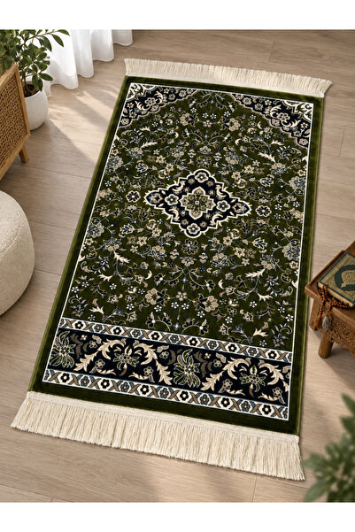 AL HARAMAIN SOUVENIR 001_Yeşil_8mm Ravza Model Dokuma 1600 Gr Seccade