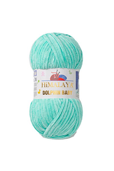 Himalaya Dolphin Baby Velvet Hand Knitting Yarn 100 Gr 120 m Color Code 80345