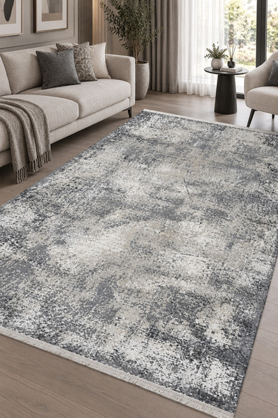 ünalcarpet 4 Metrekare - 6 Metrekare Bambu Tarz Modern Dokuma Salon Oturma Od...