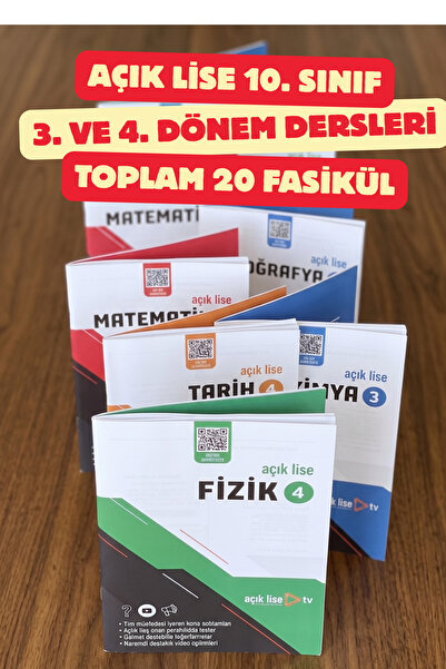 Açık Lise TV 10. Sınıf Tüm Dersler (Açık Lise)