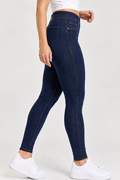 BANEGA Curve Plus Size Συσφιγκτικό και Ανορθωτικό Ψηλόμεσο Τζιν Παντελόνι σε ...