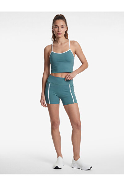 Koton Crossed Straps Ribbed Sleeveless Slim Fit Sports Bra