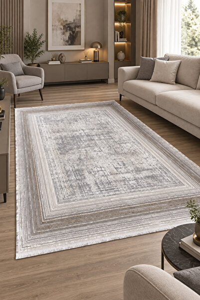 ünalcarpet 4 Metrekare - 6 Metrekare Bambu Tarz Modern Salon Oturma Odası Mut...