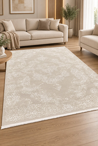ünalcarpet 4 Metrekare - 6 Metrekare Bambu Tarz Modern Salon Oturma Odası Mut...