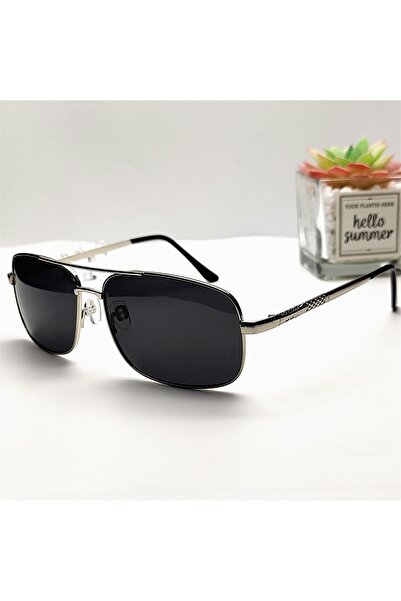choice2 No Box Silver Grey Fashion Classic Square Polarized Sunglasses For Me...